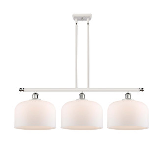 Innovations - 916-3I-WPC-G71-L - Three Light Island Pendant - Ballston Urban - White Polished Chrome