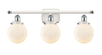 Innovations - 916-3W-WPC-G201-6-LED - LED Bath Vanity - Ballston Urban - White Polished Chrome