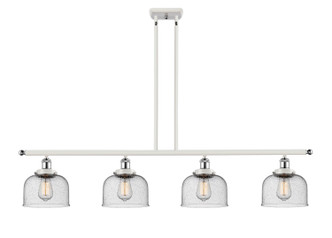 Innovations - 916-4I-WPC-G74 - Four Light Island Pendant - Ballston Urban - White Polished Chrome