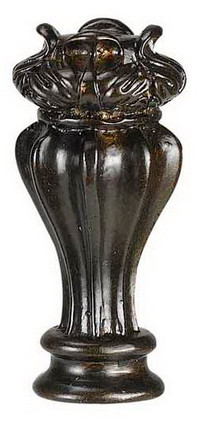 Cal Lighting - FA-5006C - Resin Finial - Finials - Dark Brown