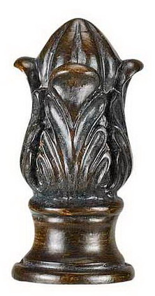 Cal Lighting - FA-5010B - Finial - Finial - Dark Wood