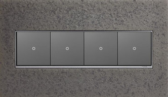 Adorne 4-Gang Wall Plate (AWM4GHFFE1)