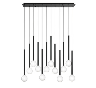 Lib & Co. - 10150-02 - LED Chandelier - Positano - Matte Black