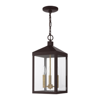 Nyack Three Light Outdoor Pendant (20593-07)