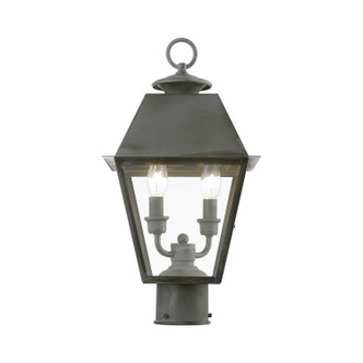Wentworth Two Light Outdoor Post Top Lantern (27216-61)