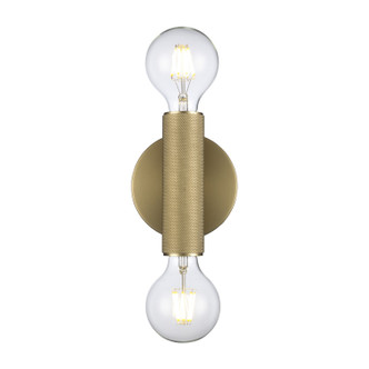 Trans Globe Imports - 22300 AG - Two Light Wall Sconce - Auburn - Antique Gold