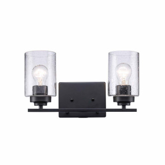 Trans Globe Imports - 80522 BK - Two Light Vanity - Mod Pod - Black