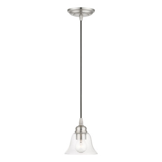 Livex Lighting - 46480-91 - One Light Pendant - Moreland - Brushed Nickel