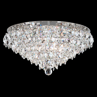 Schonbek - BN1424N-401R - Six Light Flush Mount - Baronet - Polished Stainless Steel