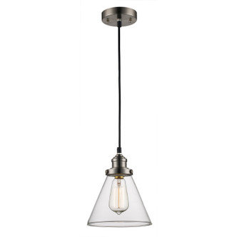 Trans Globe Imports - PND-1079 - One Light Mini Pendant - Jenny - Brushed Nickel