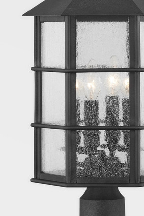 Lake County Four Light Outdoor Post (P2522-FRN)