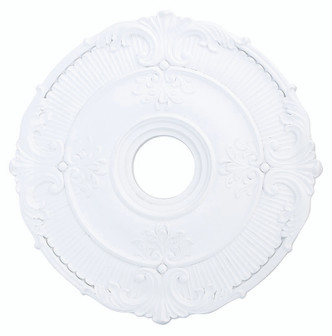 Livex Lighting - 82031-03 - Ceiling Medallion - Buckingham - Hand Applied White