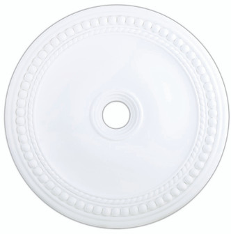 Livex Lighting - 82077-03 - Ceiling Medallion - Wingate - Hand Applied White