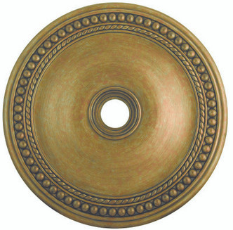 Livex Lighting - 82077-48 - Ceiling Medallion - Wingate - Hand Painted Antique Gold Leaf