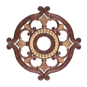 Livex Lighting - 8216-63 - Ceiling Medallion - Buckingham - Hand Applied Verona Bronze w/ Gildeds