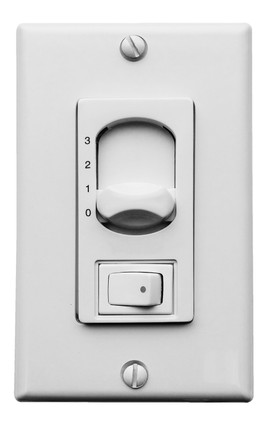Matthews Fan Company - AT-ME-WC - Wall Control - Wall switch - Gloss White