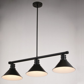 Akron Three Light Linear Chandelier