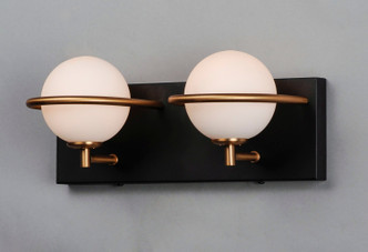 Revolve LED Bath Vanity in Black / Gold (16-21602SWBKGLD) Revolve LED Bath Vanity in Black / Gold (16-21602SWBKGLD)