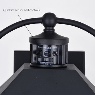 Lexington Two Light Outdoor Motion Sensor Wall Light (T0637)