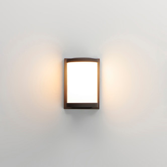 Barrel LED Outdoor Wall Sconce in Black (16-52126WTBK)