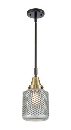 Innovations - 447-1S-BAB-G262 - One Light Mini Pendant - Caden - Black Antique Brass