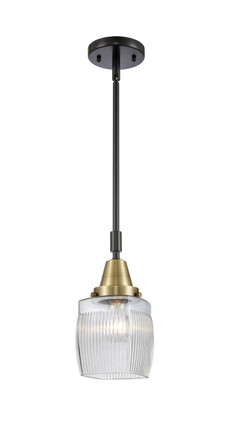 Innovations - 447-1S-BAB-G302 - One Light Mini Pendant - Caden - Black Antique Brass