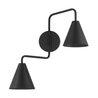 Two Light Wall Sconce (M90111MBK)