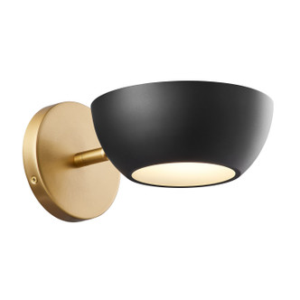One Light Wall Sconce (M90113MBKNB)