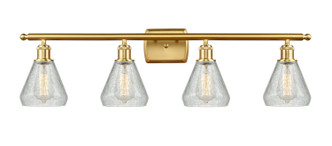 Innovations - 516-4W-SG-G275 - Four Light Bath Vanity - Ballston - Satin Gold