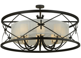 Meyda Tiffany - 127395 - Eight Light Chandelier - Penelope - Oil Rubbed Bronze