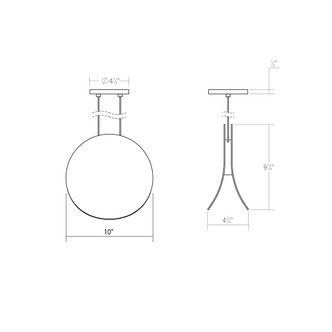 Malibu Discs LED Pendant (1766.03)