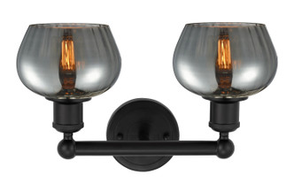 Edison Two Light Bath Vanity (616-2W-BK-G93)