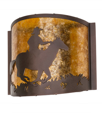 Cowboy One Light Wall Sconce (163112)