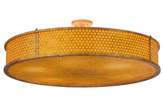 Meyda Tiffany - 166889 - Six Light Flushmount - Cilindro - Autumn Leaf