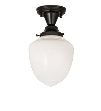 Meyda Tiffany - 176840 - One Light Semi-Flushmount - Revival - Craftsman Brown