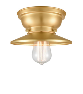 Innovations - 623-1F-SG-M4-SG-LED - LED Flush Mount - Franklin Restoration - Satin Gold