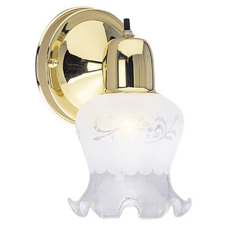 Westinghouse Lighting - 6660100 - One Light Wall Fixture - Sconces Polished Brass - Polished Brass