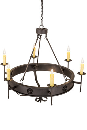Lorenzo Six Light Chandelier (187705)