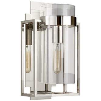 Visual Comfort Signature - S 2167PN-CG - One Light Wall Sconce - Presidio - Polished Nickel