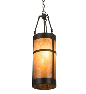 Meyda Tiffany - 192853 - One Light Mini Pendant - Fulton - Craftsman Brown