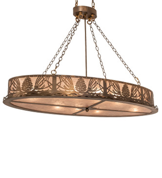 Mountain Pine Eight Light Inverted Pendant (19343)