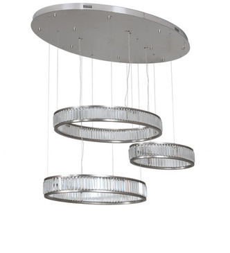 Beckam LED Pendant in Brushed Stainless Steel (57-222267)