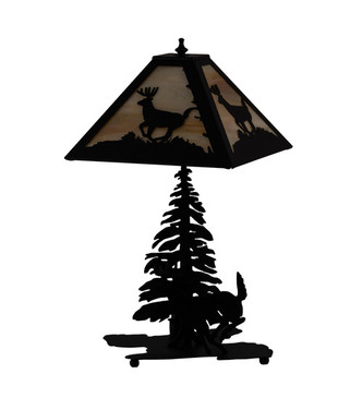 Lone Deer Two Light Table Lamp (228150)