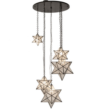 Moravian Star Five Light Pendant (234759)
