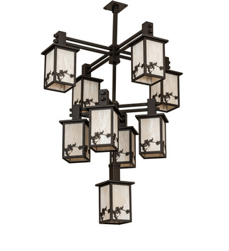 Hyde Park Nine Light Chandelier (236281)