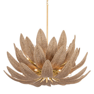 Corbett Lighting - 539-42-VGL - 28 Light Chandelier - Varanasi - Vintage Gold Leaf