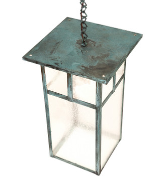 Hyde Park One Light Pendant in Verdigris (57-255711)