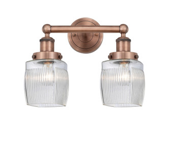 Innovations - 616-2W-AC-G302 - Two Light Bath Vanity - Edison - Antique Copper