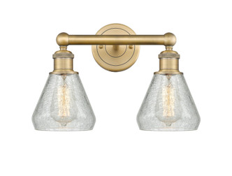 Innovations - 616-2W-BB-G275 - Two Light Bath Vanity - Edison - Brushed Brass