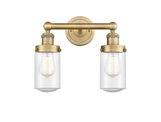 Innovations - 616-2W-BB-G314 - Two Light Bath Vanity - Edison - Brushed Brass